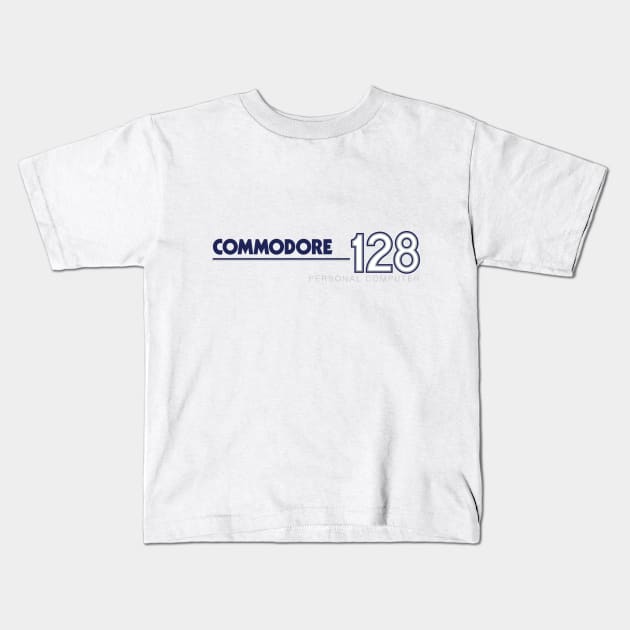 Commodore 128 - Version 1 Kids T-Shirt by RetroFitted